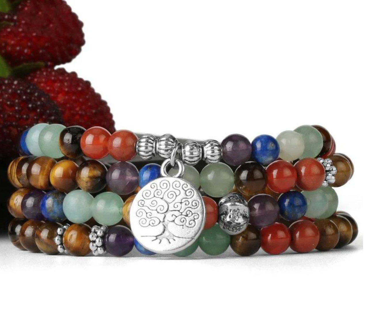 Mâla Tibétain “Harmonisation des Chakras”