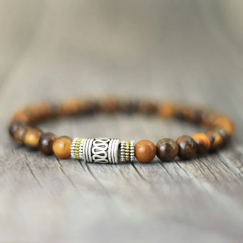 Bracelet en Oeil de Tigre 2